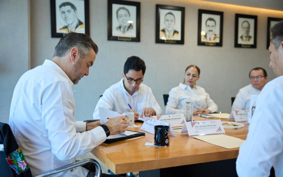 Firma de convenio SEDECO – COBACAM