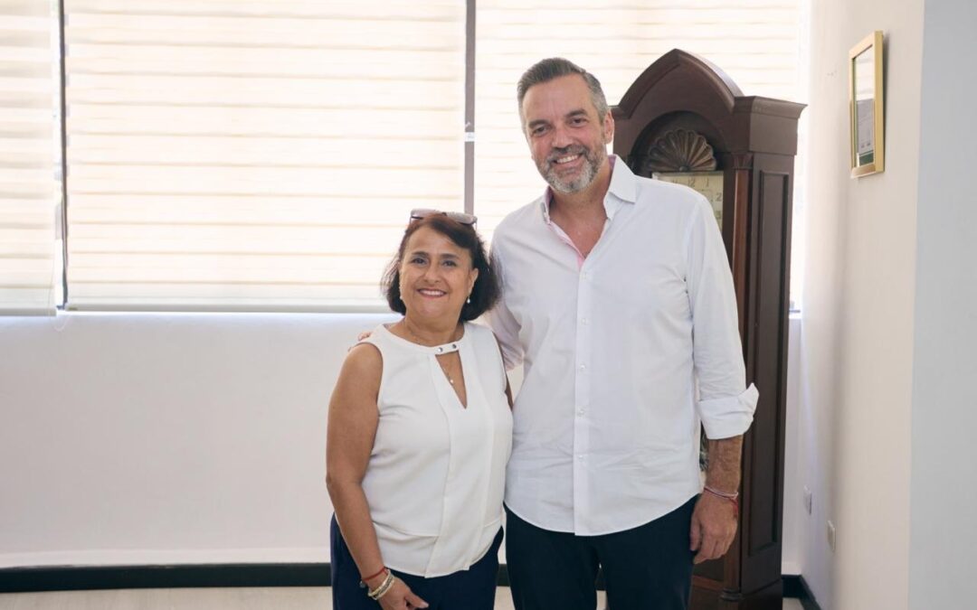 Reunión con la rectora de la UACAM